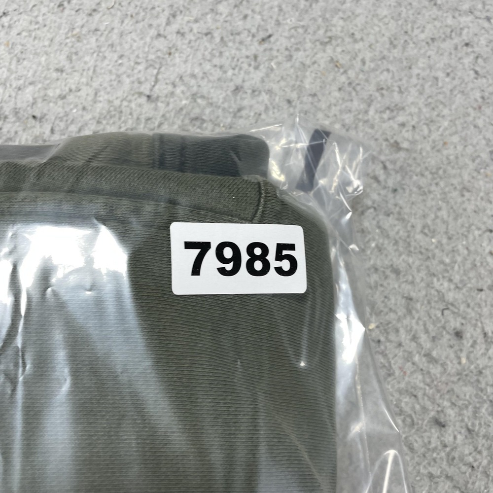 Nike Air Sweatshirt Mens Medium Green Fleece‎ Crewneck Pullover Graphic Slogan - Picture 10 of 10